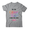 I'm The Oldest Twin I Make The Rules Funny Older Floral Shirt & Tank Top | siriusteestore