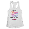 I'm The Oldest Twin I Make The Rules Funny Older Floral Shirt & Tank Top | siriusteestore