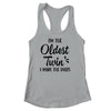 I'm The Oldest Twin I Make The Rules Funny Older Siblings Shirt & Tank Top | siriusteestore