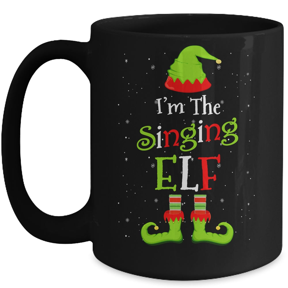 I'm The Singing Elf Family Matching Funny Christmas Group Gift Mug | siriusteestore