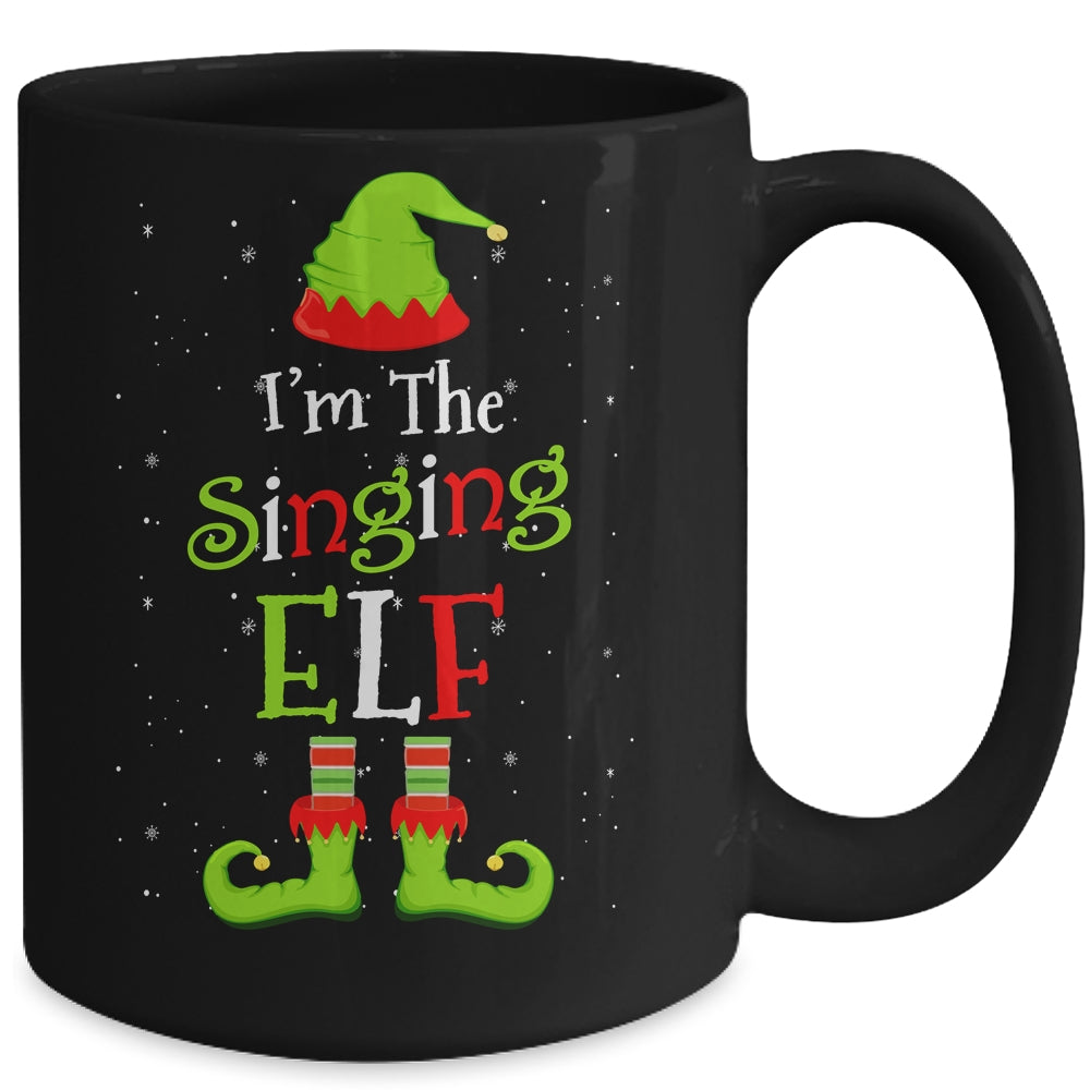 I'm The Singing Elf Family Matching Funny Christmas Group Gift Mug | siriusteestore