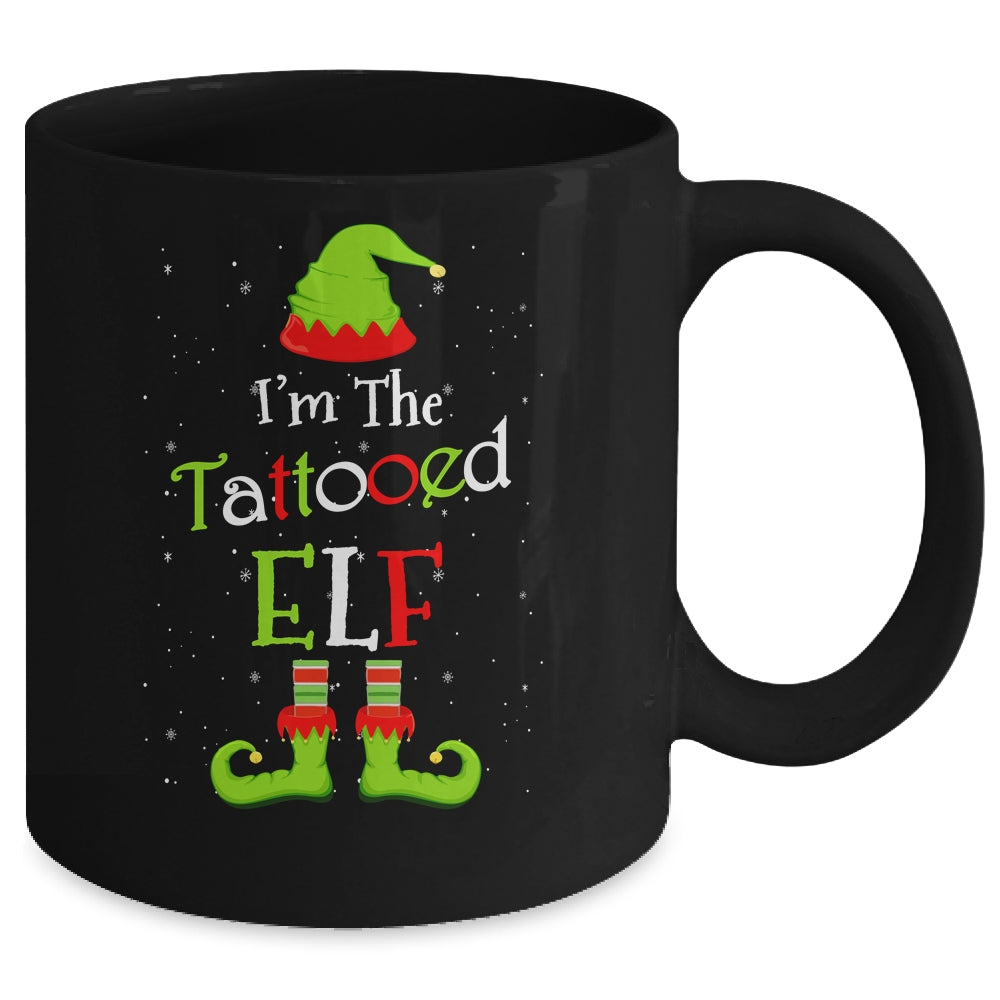 I'm The Tattooed Elf Family Matching Funny Christmas Group Gift Mug | siriusteestore