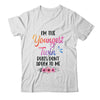 I'm The Youngest Twin Rules Don't Apply To Me Funny Floral Shirt & Tank Top | siriusteestore