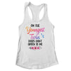 I'm The Youngest Twin Rules Don't Apply To Me Funny Floral Shirt & Tank Top | siriusteestore