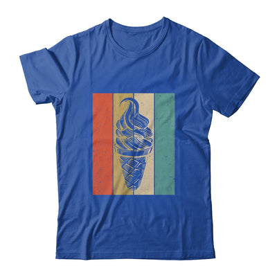 Ice Cream Cone Retro Vintage Ice Cream Lover Summer Vacation Shirt & Tank Top | siriusteestore
