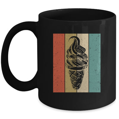 Ice Cream Cone Retro Vintage Ice Cream Lover Summer Vacation Mug | siriusteestore