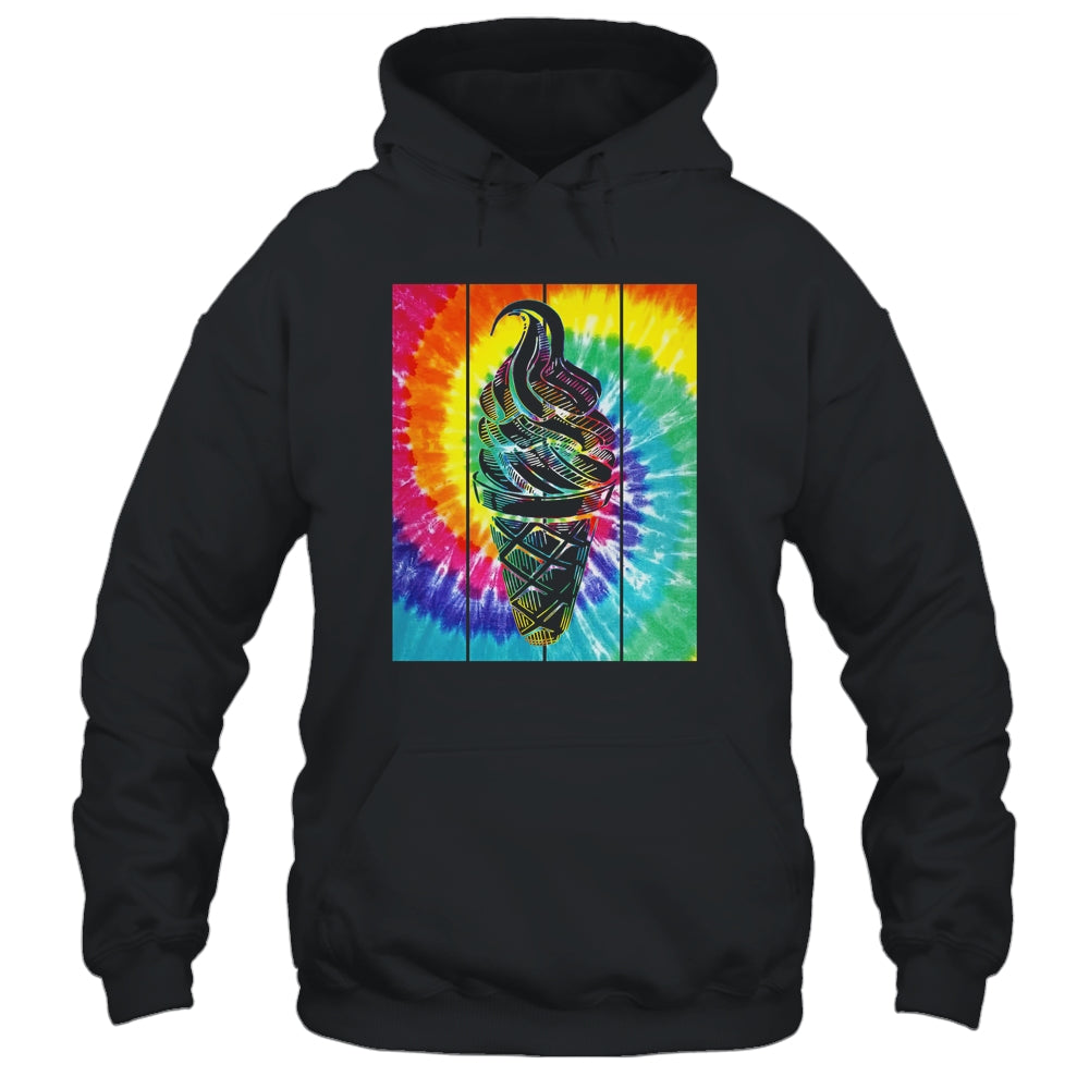 Ice Cream Cone Tie Dye Ice Cream Lover Summer Vacation Shirt & Tank Top | siriusteestore