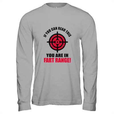 If You Can Read This You're In Fart Range Funny Halloween Shirt & Hoodie | siriusteestore