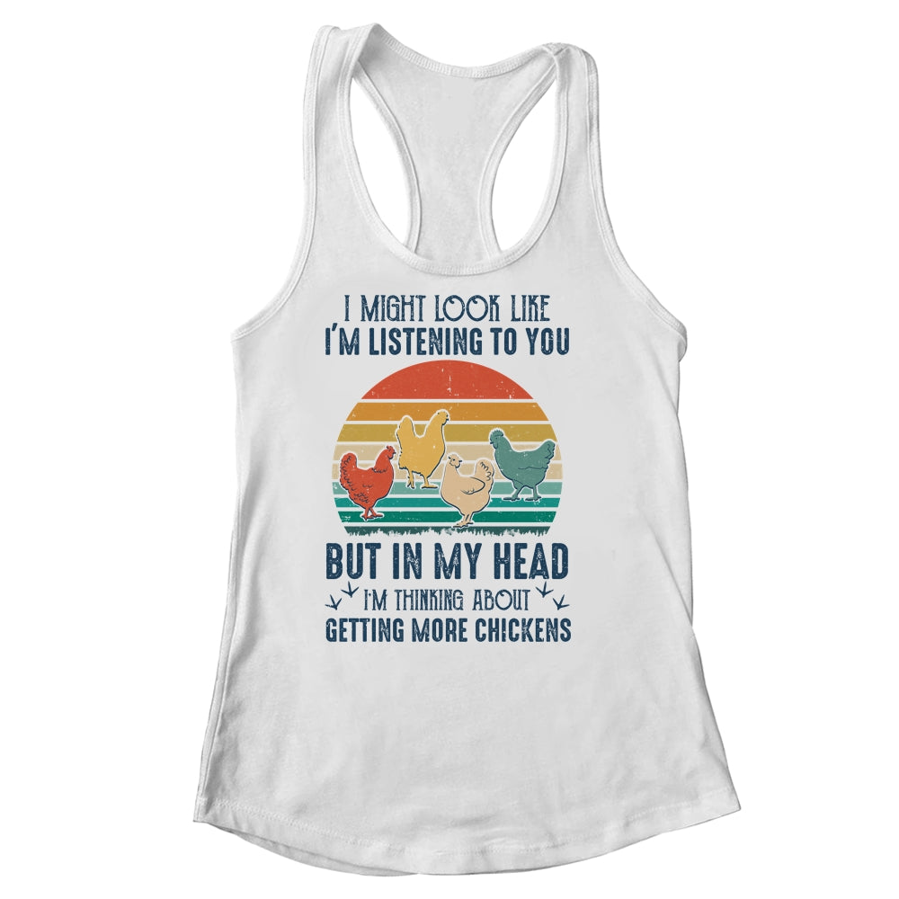 Im Listening To You But In My Head Chicken Shirt & Tank Top | siriusteestore