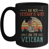 Im Not The Veterans Wife I Am The Veteran Black Women Mug | siriusteestore