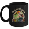 Im Ready To Crush 4th Grade Dinosaur T Rex Back To School Mug | siriusteestore