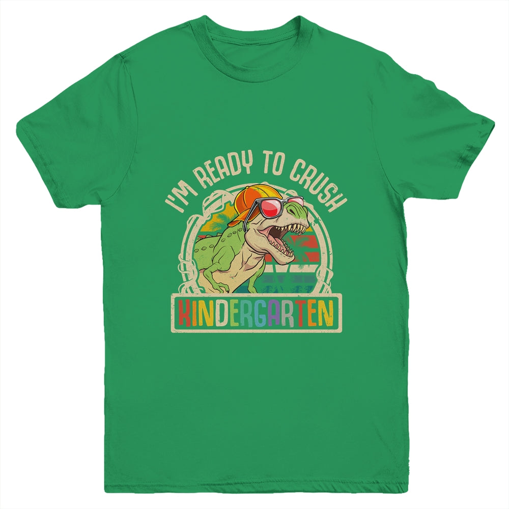 Im Ready To Crush Kindergarten Dinosaur T Rex Back To School Youth Shirt | siriusteestore