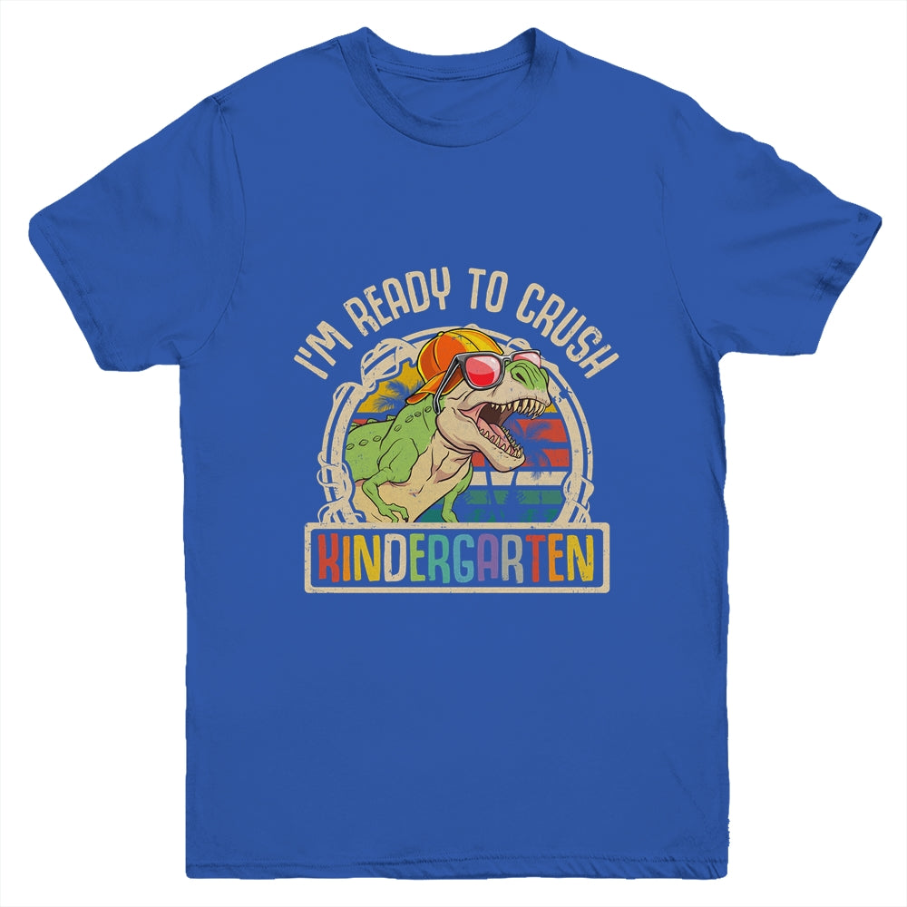 Im Ready To Crush Kindergarten Dinosaur T Rex Back To School Youth Shirt | siriusteestore