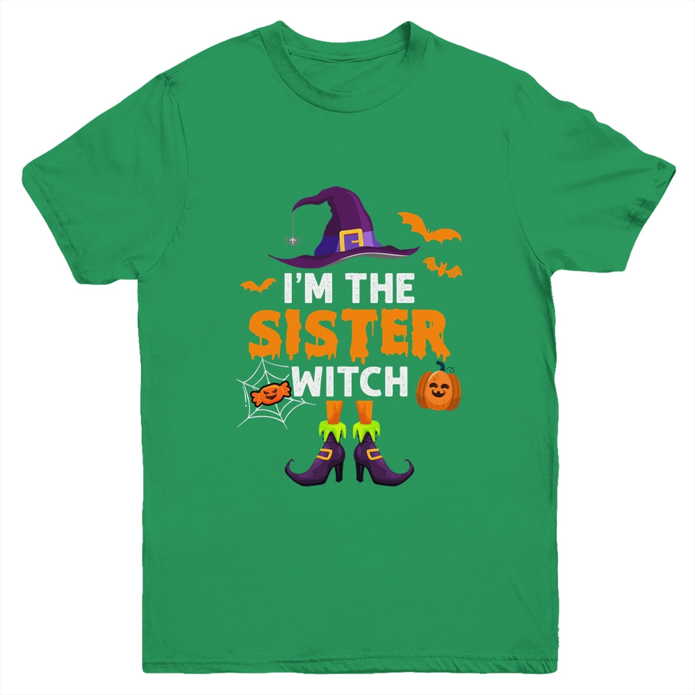 Im The Sister Witch Halloween Costume Matching Family Girls Youth Shirt | siriusteestore