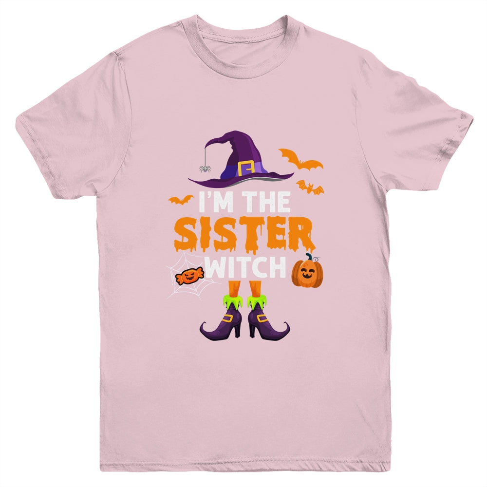 Im The Sister Witch Halloween Costume Matching Family Girls Youth Shirt | siriusteestore