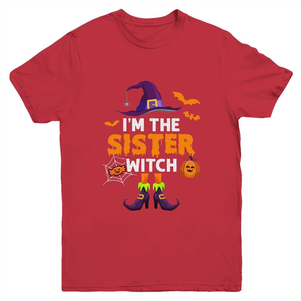 Im The Sister Witch Halloween Costume Matching Family Girls Youth Shirt | siriusteestore