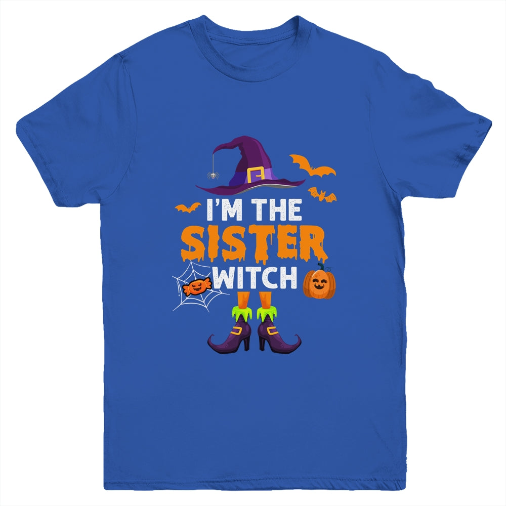 Im The Sister Witch Halloween Costume Matching Family Girls Youth Shirt | siriusteestore