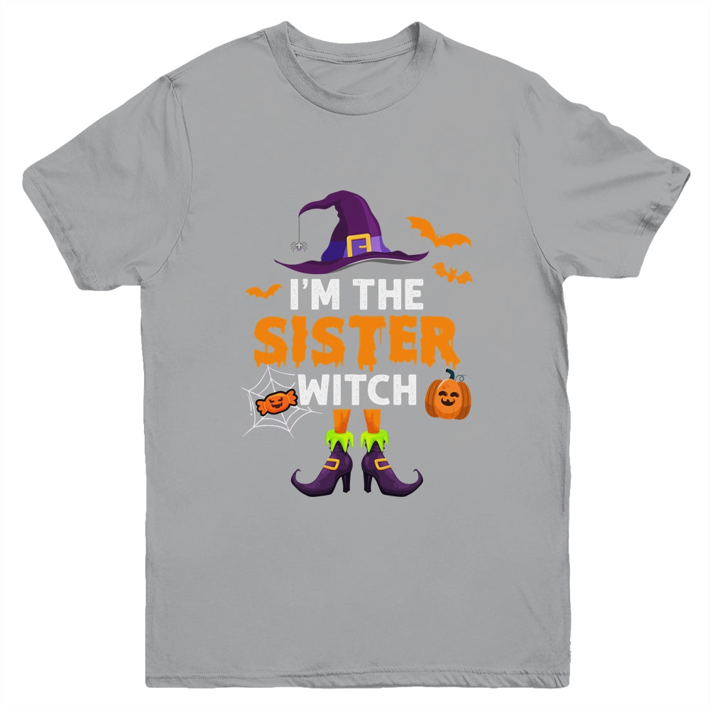 Im The Sister Witch Halloween Costume Matching Family Girls Youth Shirt | siriusteestore