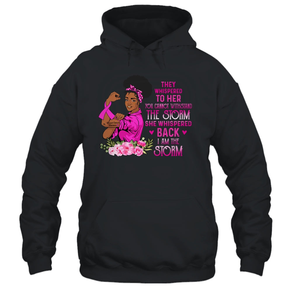 Im The Storm Strong Women Breast Cancer Pink Ribbon Warrior Shirt & Hoodie | siriusteestore