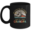 In A World Full Of Grandpas Be A Grandpa Vintage Fathers Day Mug | siriusteestore