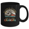 In A World Full Of Grandpas Be A Grandpa Vintage Fathers Day Mug | siriusteestore