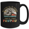 In A World Full Of Grandpas Be A Pawpaw Vintage Fathers Day Mug | siriusteestore