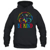 In A World Where You Can Be Kind Butterfly Autism Awareness Shirt & Hoodie | siriusteestore