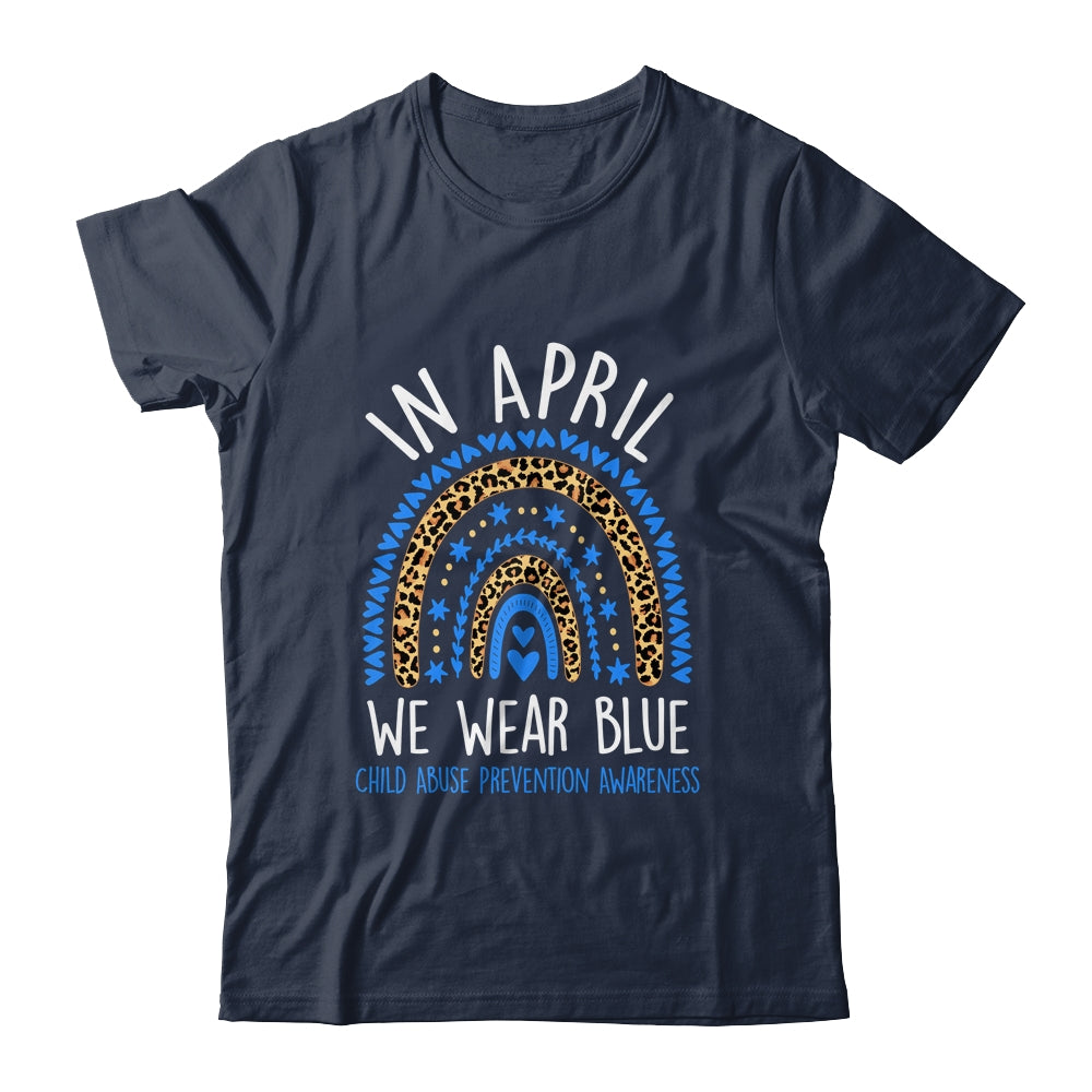 In April We Wear Blue Cool Child Abuse Prevention Awareness Shirt & Hoodie | siriusteestore