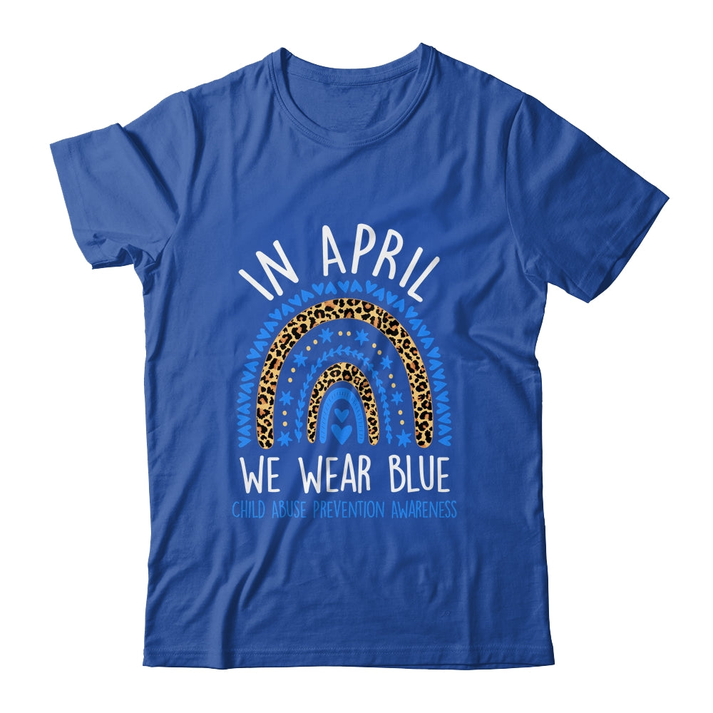 In April We Wear Blue Cool Child Abuse Prevention Awareness Shirt & Hoodie | siriusteestore