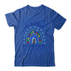 In April We Wear Blue Rainbow Autism Awareness Month Shirt & Hoodie | siriusteestore