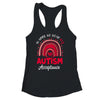 In April We Wear Red Instead Autism Acceptance Rainbow Shirt & Tank Top | siriusteestore