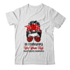 In February We Wear Red Heart Disease Awareness Messy Bun Shirt & Hoodie | siriusteestore