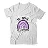 In June We Wear Purple Alzheimers Awareness Rainbow Support Shirt & Tank Top | siriusteestore
