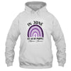 In June We Wear Purple Alzheimers Awareness Rainbow Support Shirt & Tank Top | siriusteestore