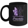 In November We Wear Periwinkle Stomach Cancer Awareness Butterfly Mug | siriusteestore