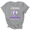 In November We Wear Purple Crohns Disease Awareness Hope Love Faith Shirt & Hoodie | siriusteestore