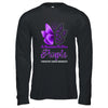In November We Wear Purple Pancreatic Cancer Awareness Butterfly Shirt & Hoodie | siriusteestore