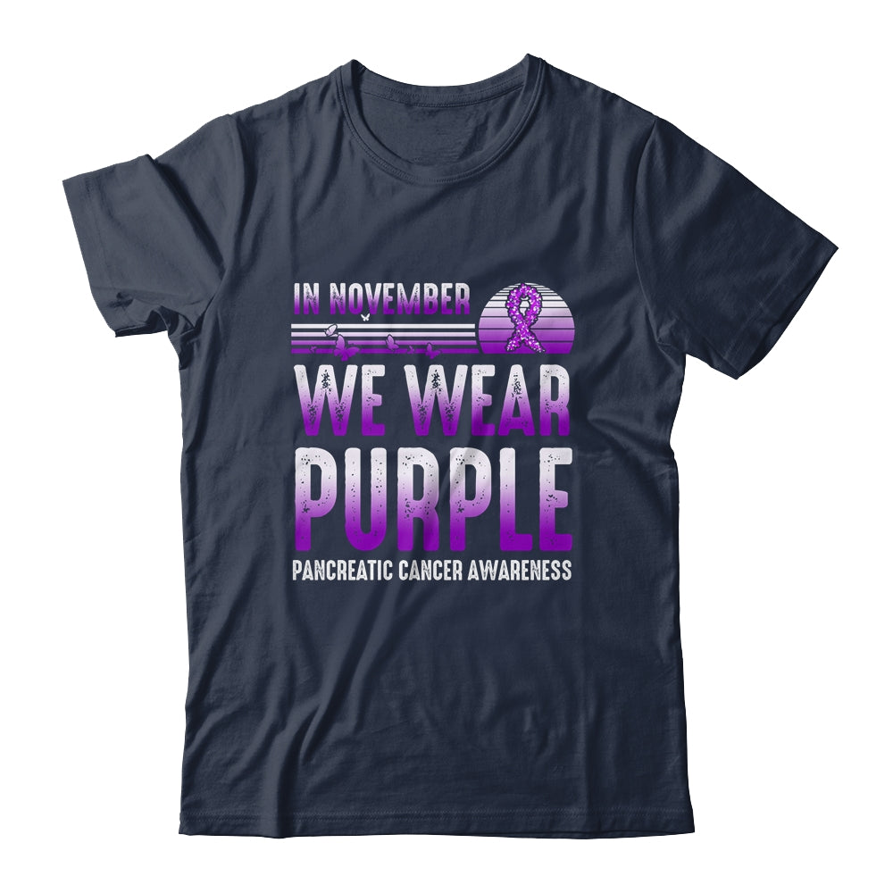 In November We Wear Purple Pancreatic Cancer Awareness Shirt & Hoodie | siriusteestore