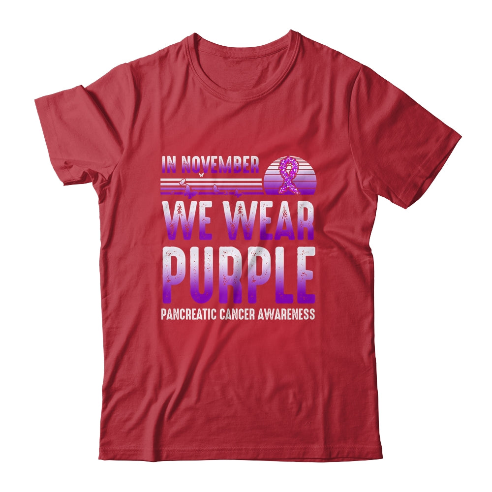 In November We Wear Purple Pancreatic Cancer Awareness Shirt & Hoodie | siriusteestore