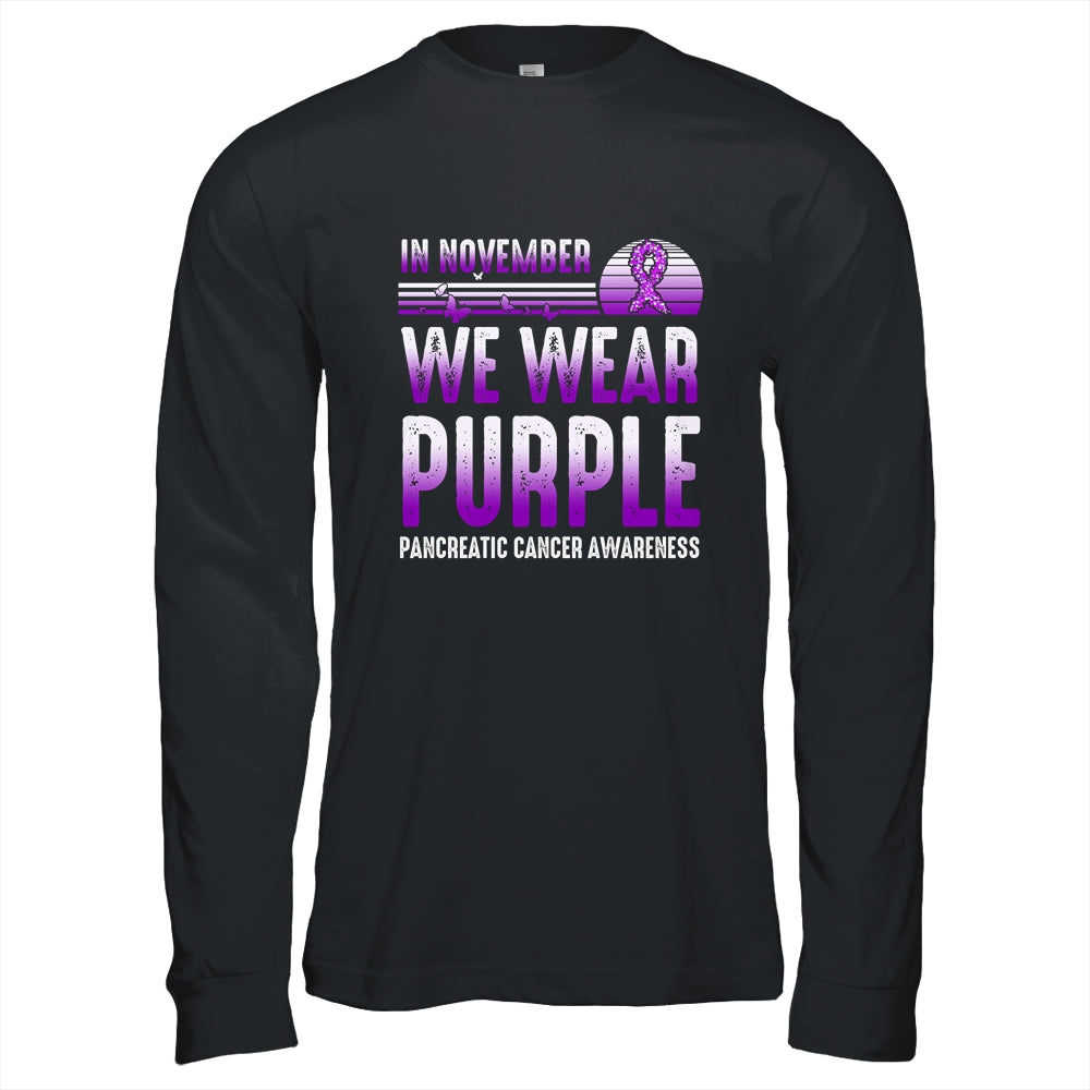 In November We Wear Purple Pancreatic Cancer Awareness Shirt & Hoodie | siriusteestore