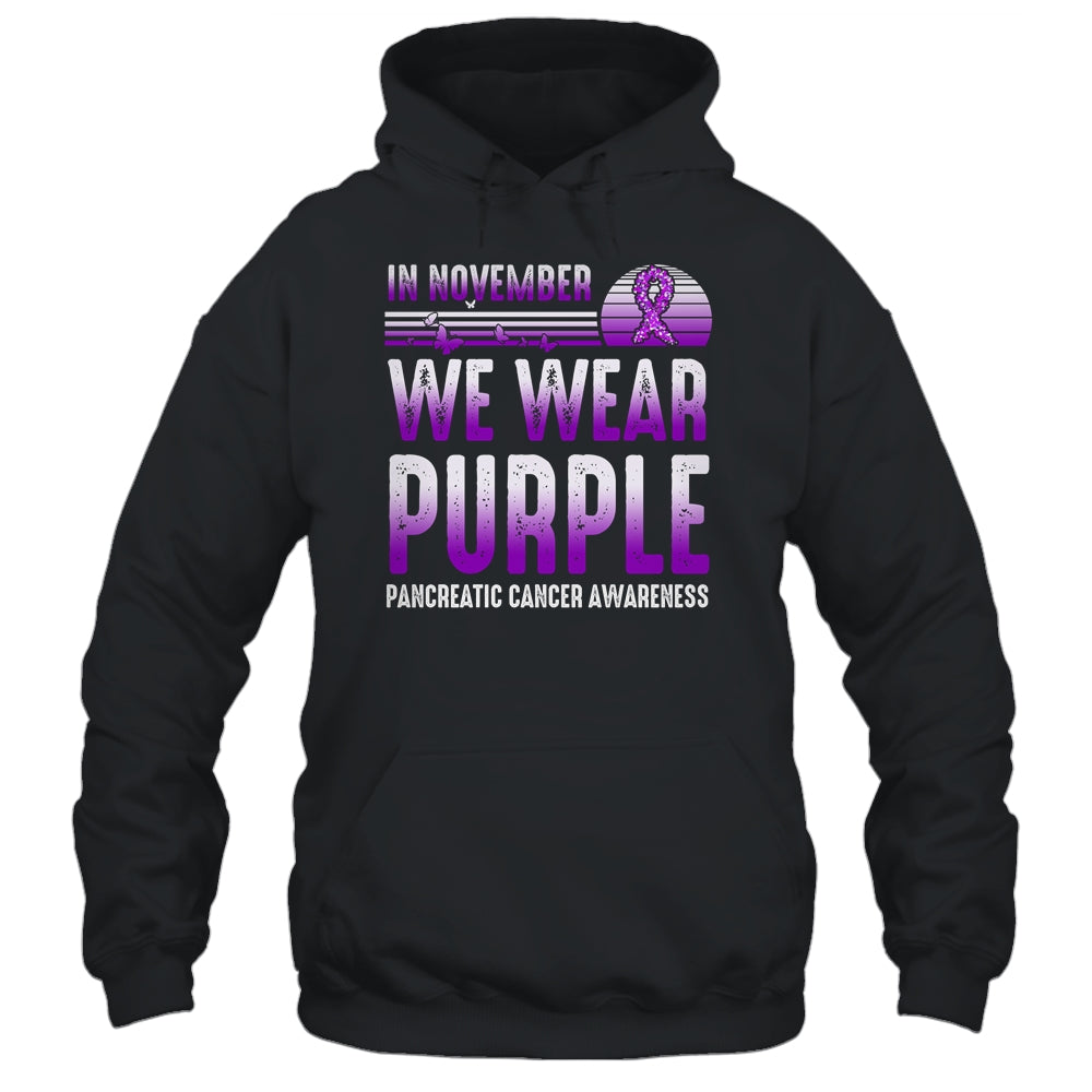 In November We Wear Purple Pancreatic Cancer Awareness Shirt & Hoodie | siriusteestore