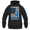 In November we Wear Blue T1D T2D Diabetic Diabetes Awareness Shirt & Hoodie | siriusteestore