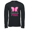 In October We Wear Pink Butterfly Breast Cancer Awareness Shirt & Hoodie | siriusteestore