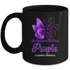 In September We Wear Orange Leukemia Awareness Butterfly Mug | siriusteestore