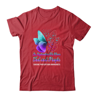 In September We Wear Purple Alzheimer's Awareness Butterfly Shirt & Hoodie | siriusteestore