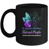 In September We Wear Purple Alzheimer's Awareness Butterfly Mug | siriusteestore