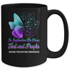 In September We Wear Purple Alzheimer's Awareness Butterfly Mug | siriusteestore