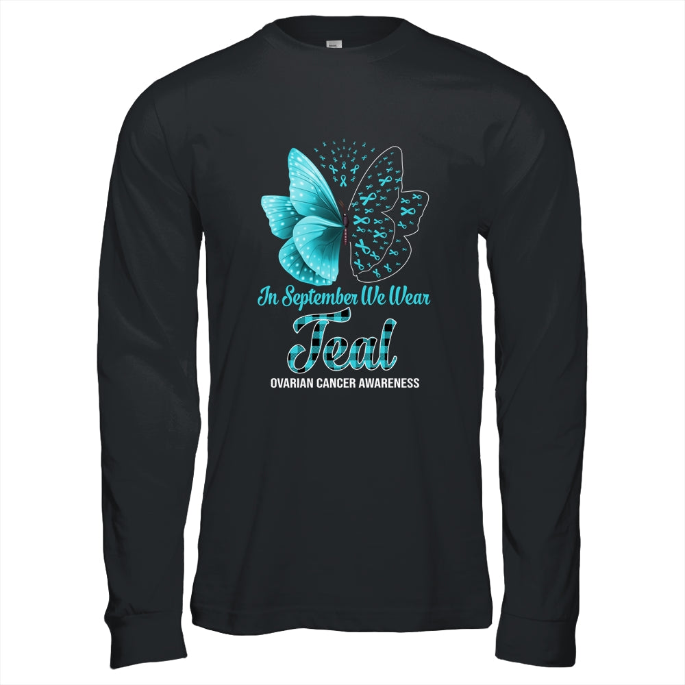 In September We Wear Teal And Purple Suicide Prevention Awareness Butterfly Shirt & Hoodie | siriusteestore