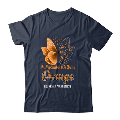 In September We Wear Teal Ovarian Cancer Awareness Butterfly Shirt & Hoodie | siriusteestore