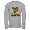 In September Wear Gold Childhood Cancer Awareness Sunflower Shirt & Hoodie | siriusteestore
